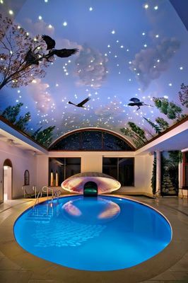 дом с бассейном